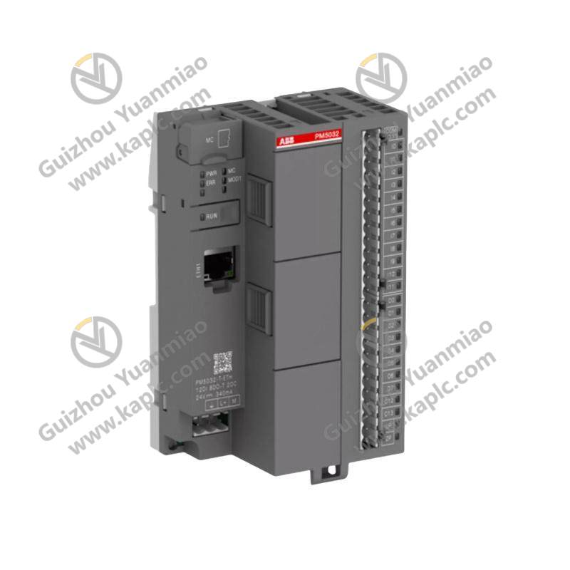 ABB PM5032-T-ETH 1SAP123400R0072 Central Processing Unit Module