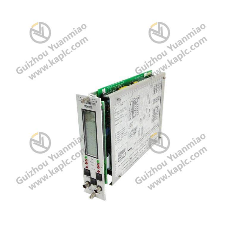 Bently Nevada 3300/16 Dual Vibration Monitor Module