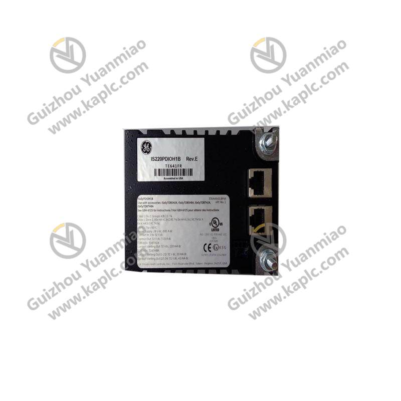 GE IS220PGENH1A, REV E Boards & Turbine Control