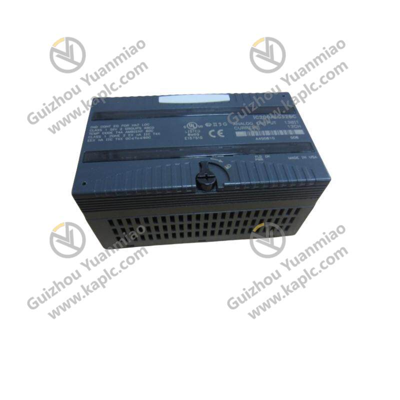 GE IC200ALG328 current analog output module