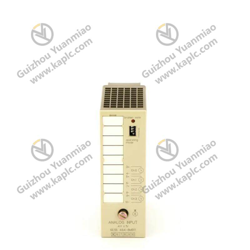 SIEMENS 6ES5464-8MB11 Analog Input Module