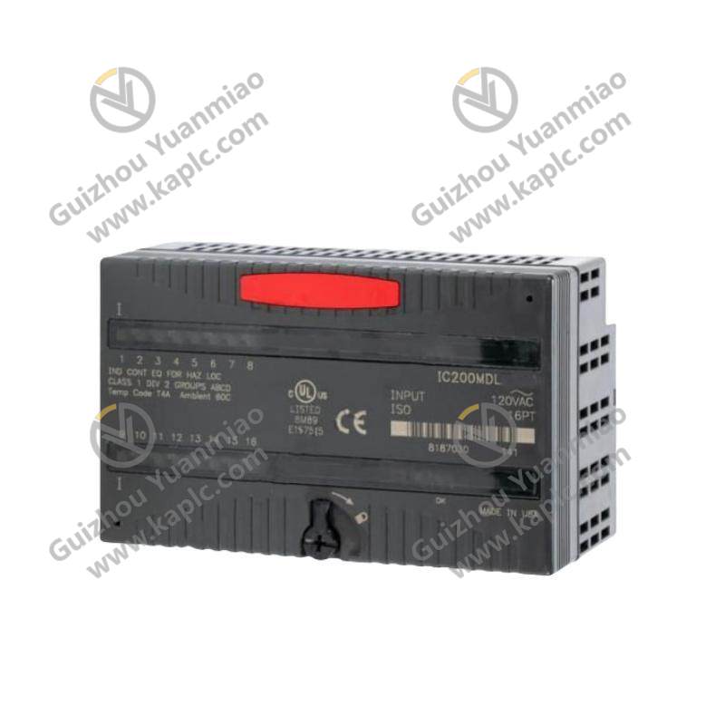 GE IC200MDL744 5 volt backplane current
