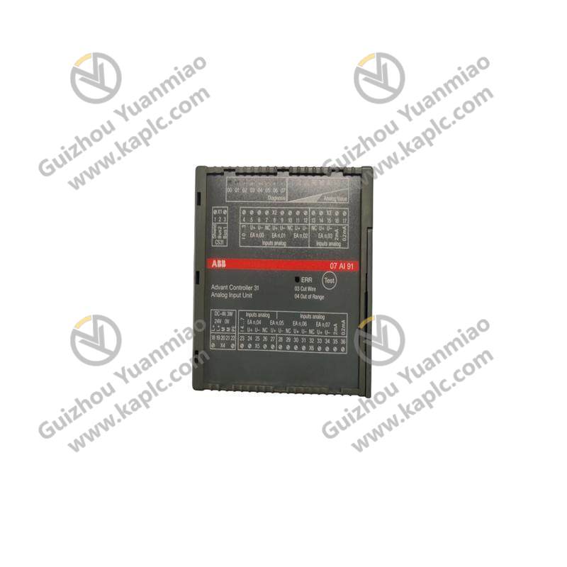 ABB 07AI91 GJR5251600R0278 Analog I/O module
