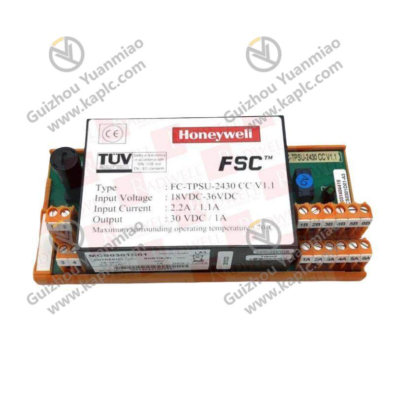Honeywell FC-TPSU-2430 Safety Manager System Module