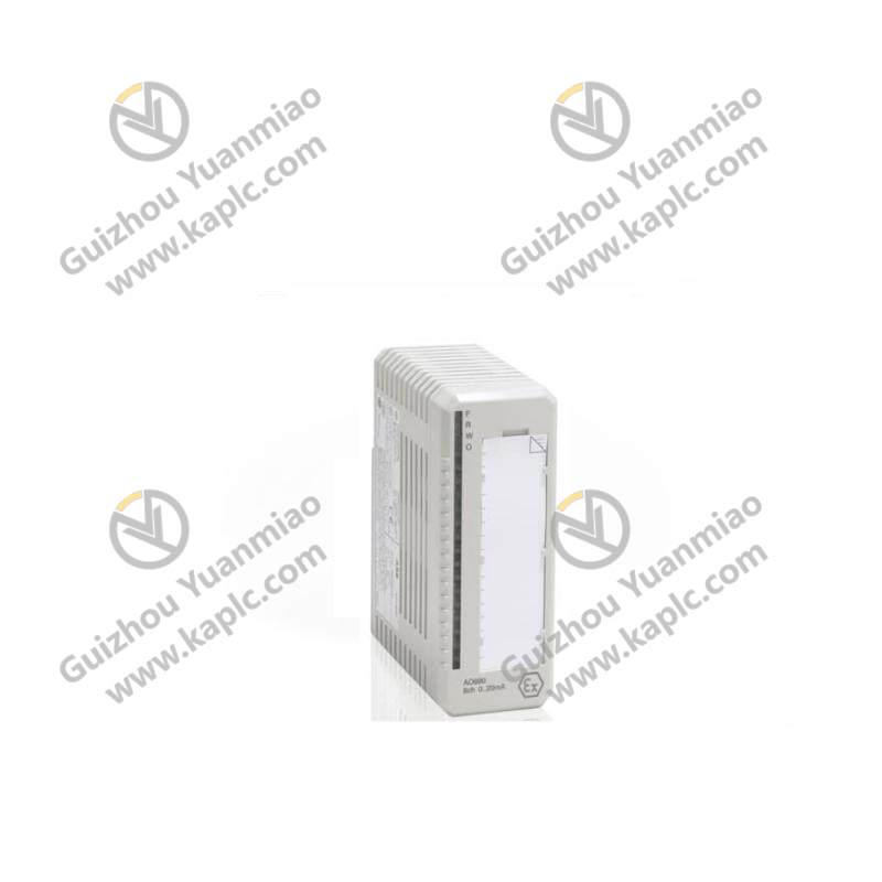 ABB AO890 8-channel intrinsically safe analog output module