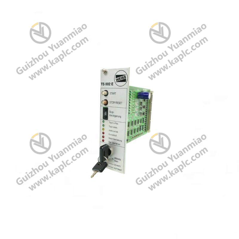 WEISS TS002E TC control card