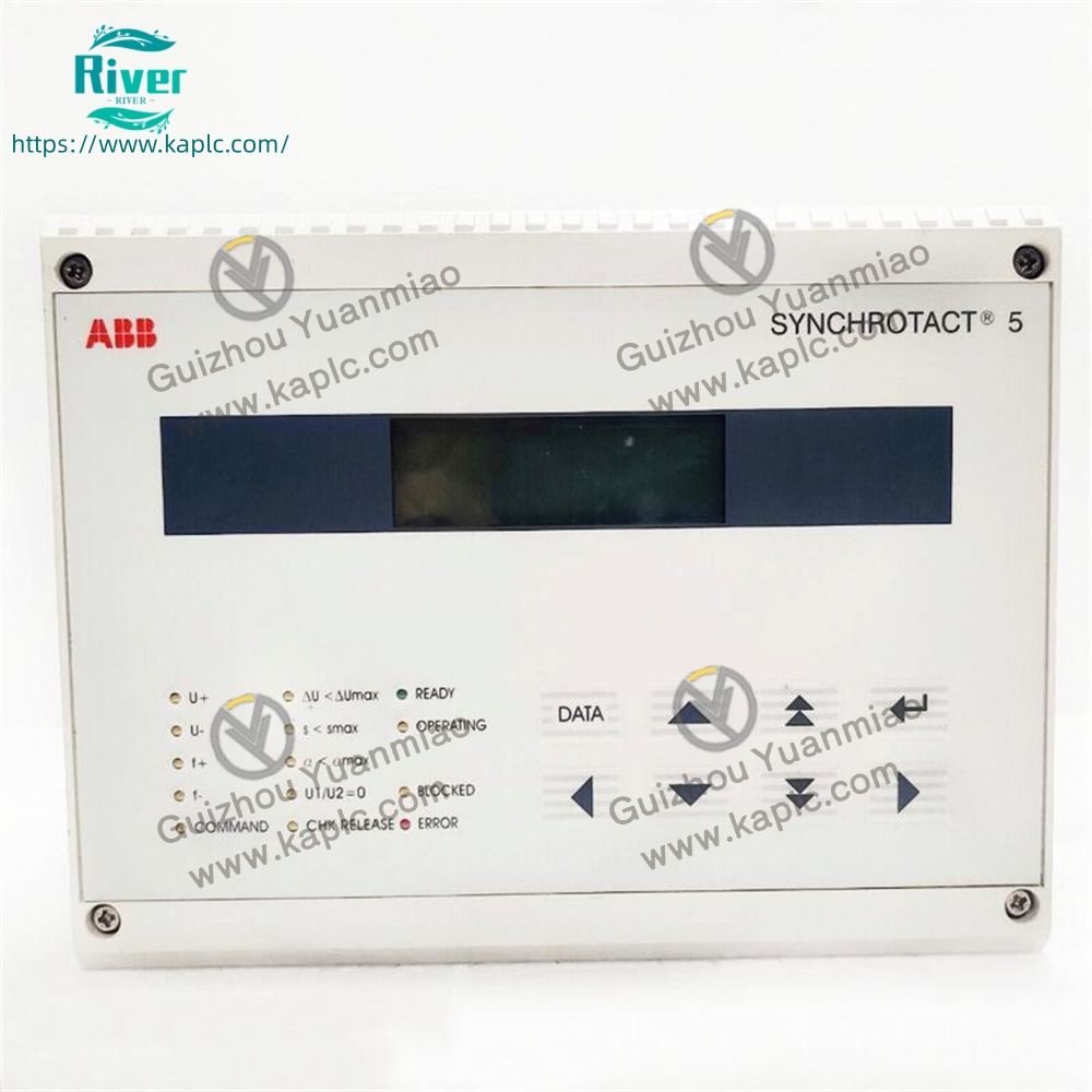 ABB SYNCHROTACT 5 Automatic Synchronizing & Synchrocheck Relay