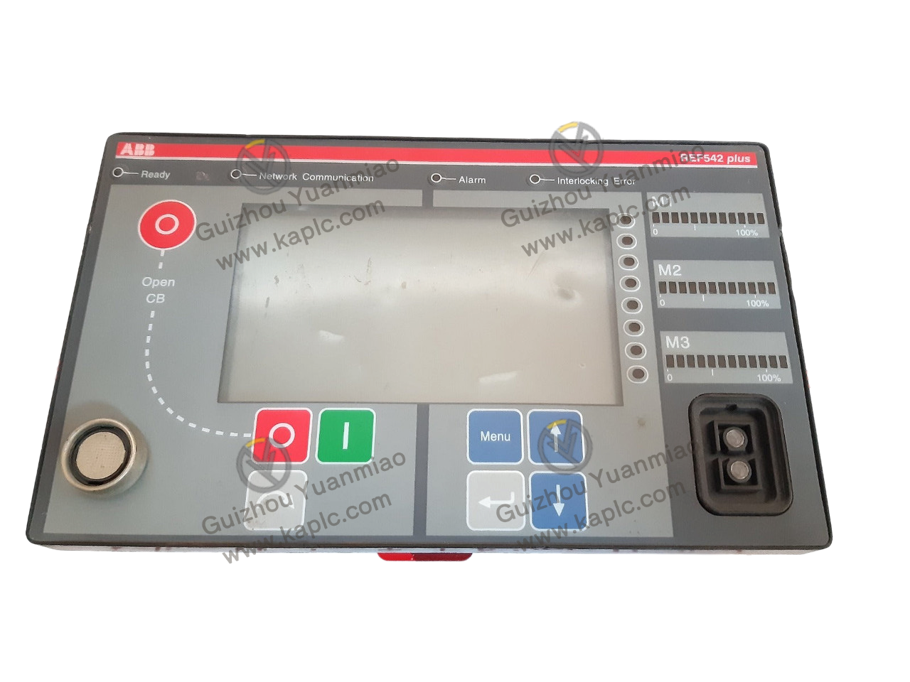 ABB 1VCF750090R801 HMI Operator Panel for REF542PLUS Feeder Protection Relay