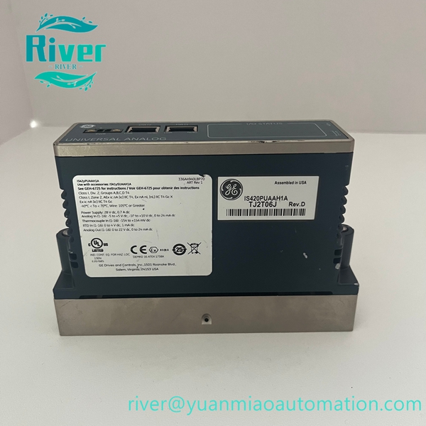 GE IS420PUAAH1A PUAA Universal I/O Pack 