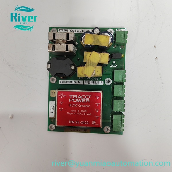 ABB KVC758A124 3BHE021951R0124 Pulse Tra