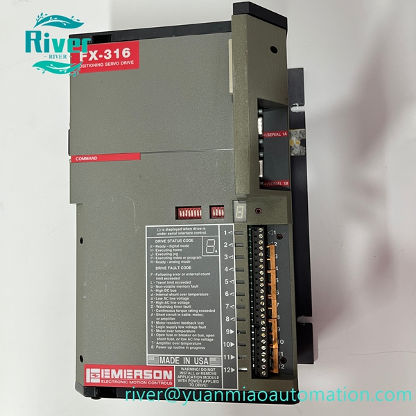 Emerson FX‑316 960132‑01 Positioning Ser