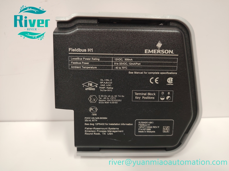 Emerson KJ3242X1-BK1 12P4711X042 DeltaV